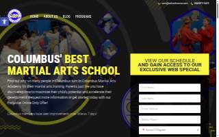 Columbus Martial Arts Academy website