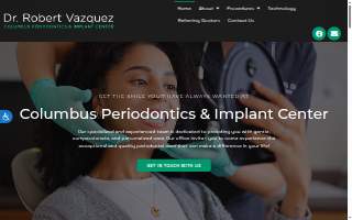 Columbus Periodontics & Implant Center website