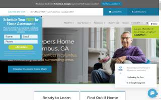 Comfort Keepers of Columbus website