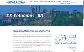 Courier XP website