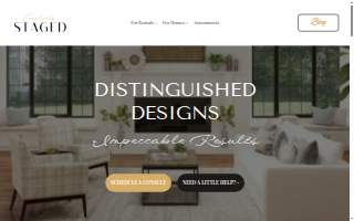 Creatively Staged website
