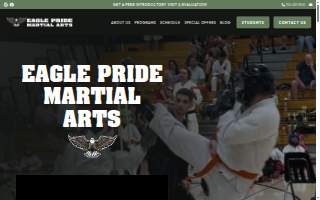 Eagle Pride Martial Arts website