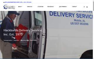 Hackbarth Delivery Service of Columbus website
