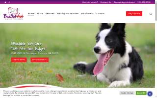 Budget Vet website