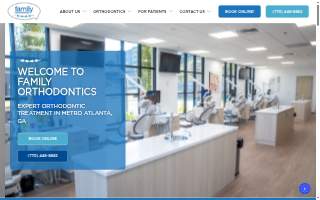 Family Orthodontics - Conyers website