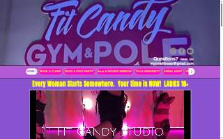 Fit Candy Studio: Pole Dance, Stretch, Line Dancing, Aerial Hoop & Fun Fitness for Women 18+ website