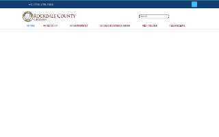 Rockdale County Senior Services website