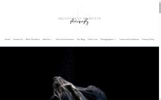 Significant Moments Photography website