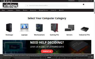 Vision Computers, Inc. of Conyers website