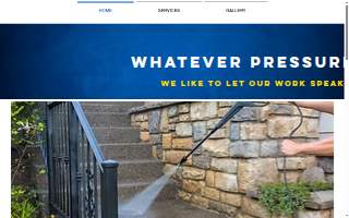Whatever Pressure Washes website