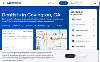 Aspen Dental - Covington website