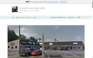 Covington Janitorial Supply/Service website