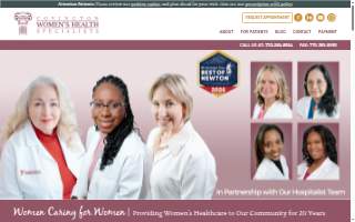 Covington Women's Health Specialists website
