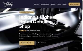 Deluxe Detail Window Tinting website