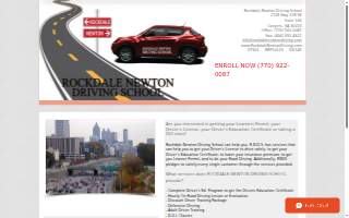 Rockdale Newton Driving School of Covington website