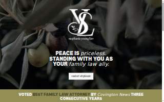 Stephanie Young Law, LLC website
