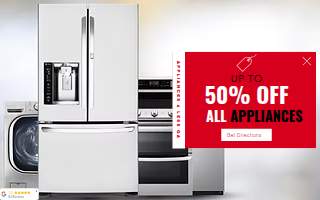Appliances 4 less GA website