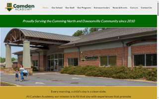 Camden Academy website