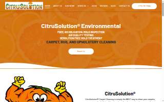Citrusolution Carpet Cleaning of Cumming website