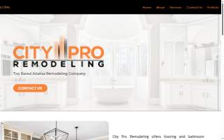 City Pro Remodeling website