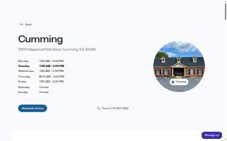 Cleaver Dermatology and Aesthetics of Cumming website