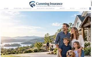 Cumming Insurance website