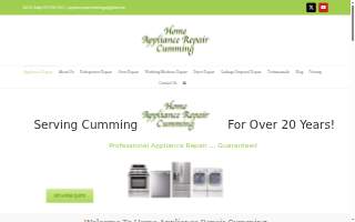 Home Appliance Repair Cumming website