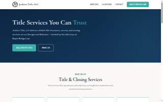 Jenkins Title website