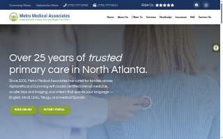 Metro Medical Associates - Primary Care and Weight Loss Clinic website