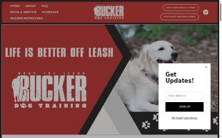 Rucker Dog Training of Cumming website