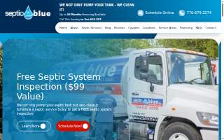 Septic Blue of Roswell website