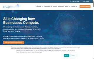 Snap Tech IT website