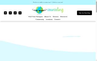 Tiny Planet Counseling of Fayetteville website