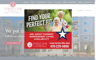 Towne Club Windermere website