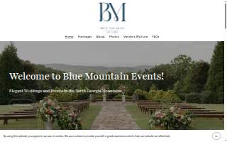 Blue Mountain Vineyards website