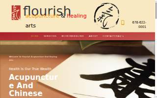 Flourish Acupuncture & Healing Arts website