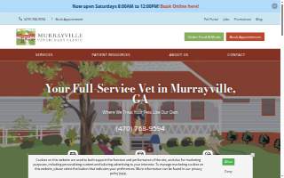 Murrayville Veterinary Clinic website