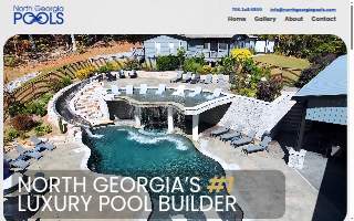 North Georgia Pools website