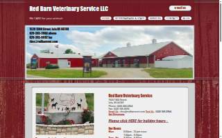 Red Barn Veterinary Clinic website
