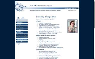 Anna Kaye, LPC, CST of Dallas website