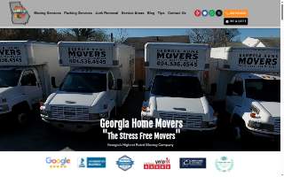 Georgia Home Movers of Dallas website