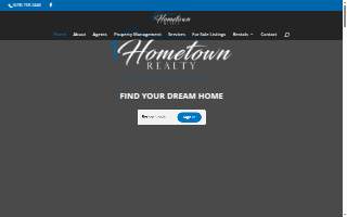 Hometown Realty website