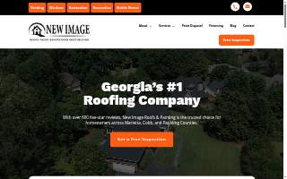 New Image Roofs Painting Windows and Construction website
