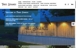 Three Strands Vineyard and Winery of Rome website