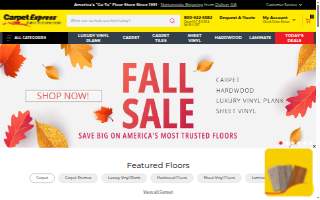 Carpet Express website