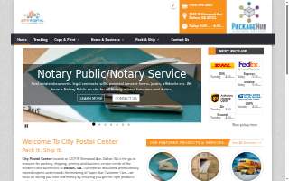 City Postal Center ( UPS, FEDEX, DHL ) website