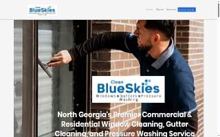 Clean Blue Skies website