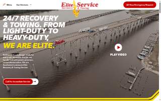 Elite Wrecker & Recovery Inc website