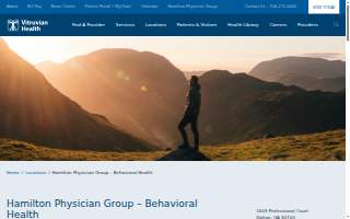 Hamilton Physician Group - Behavioral Health website