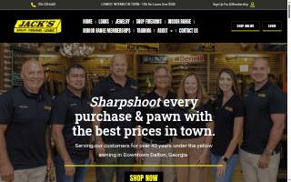 Jacks Pawn & Gun website